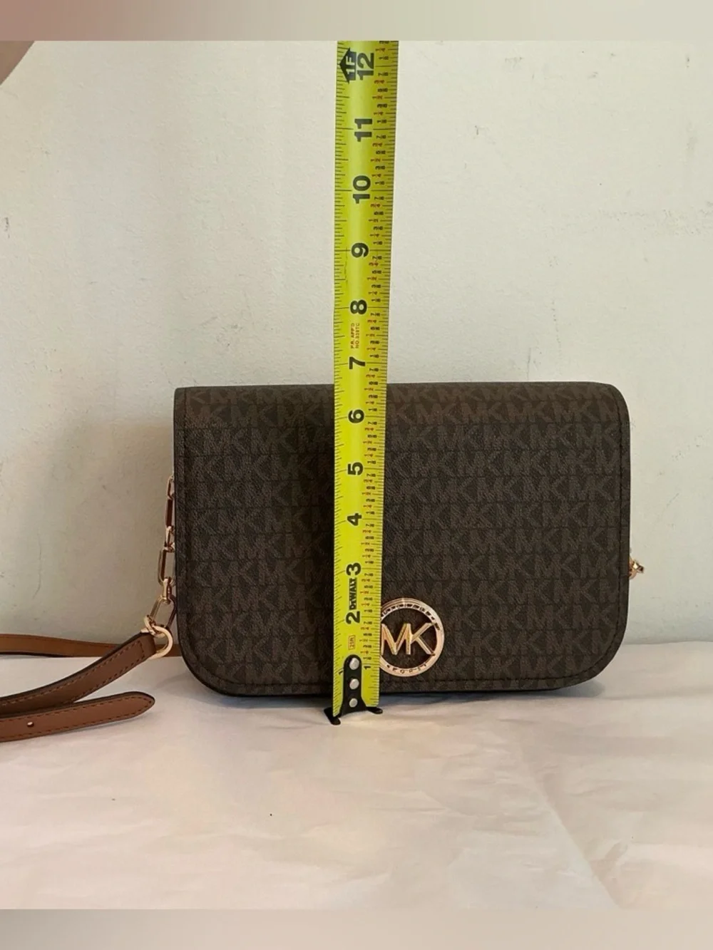 Michael Kors Delancey Medium Chain Messenger Bag
